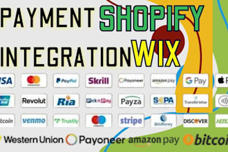 integrate stripe shopify payment gateway wix payment api paypal wise klarna