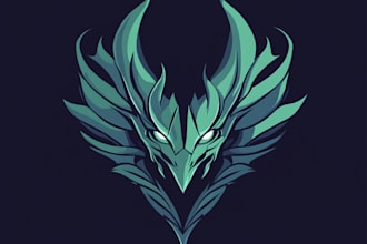design awesome rpg fantasy or sci fi logo for you