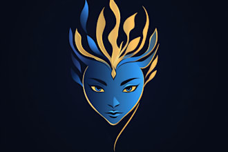 create a professional fantasy, rpg, medieval and rustic logo