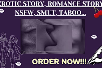 write erotic story nsfw romance story erotica ghostwriter bdsm fantasy fandom