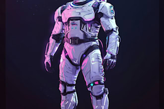 draw your character, sci fi fantasy, cyberpunk