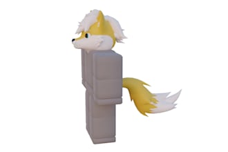 model roblox ugc wearables, cartoon style