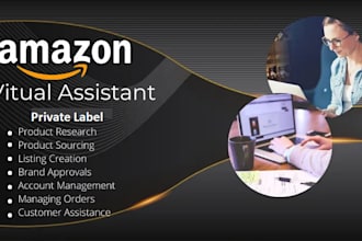 do product hunting, product sourcing and VA service for amazon private label