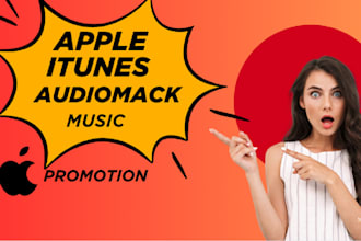 do organic, worldwide, apple music, itunes and audiomack promotion