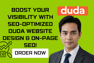 seo optimized duda website design enhance visibility and expert on page s e o