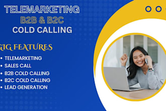 do b2b,cold call and telemarketing services, lead generation