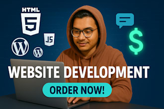 design, build, redesign and develop a custom static website