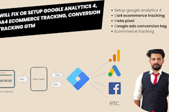 do ga4 enhanced ecommerce tracking, tag manager setup, ga4