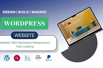 build and manage your wordpress website
