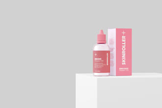design elegant and professional cosmetic , skincare, haircare product labels