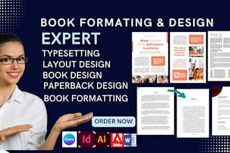 upload format books, ebook, manuscripts for amazon KDP, lulu and ingramspark