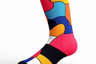 design custom and unique socks design