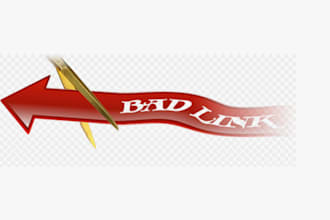 remove bad links from blogs, news sites, or forum