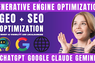 do GEO content and website optimization for better ai, chatbot, search algorithm
