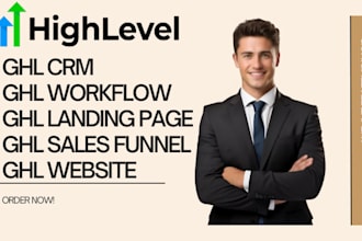 do ghl website, crm, landing page, sales funnel, workflow