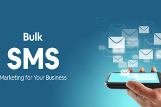 do 500 bulk sms, mms to inbox of customer
