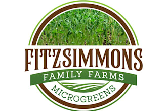 design modern microgreen logo