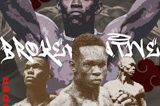 design posters so dope that make people say,damn, social media and wall art