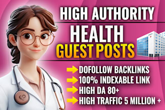 publish health guest post on high da health blog with dofollow health backlinks