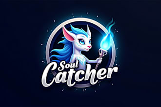 do awesome soul cather esport mascot logo design