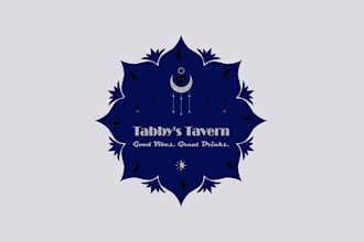 design awesome tabby tavern logo