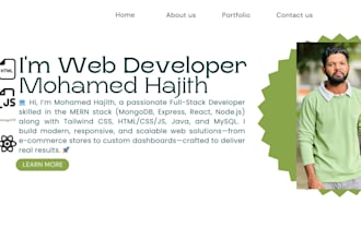 build full stack mern web apps with react and tailwind CSS