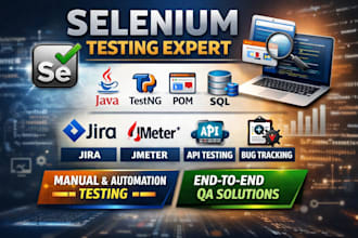 be your QA mentor for manual, selenium,playwright ,java, jira, jmeter