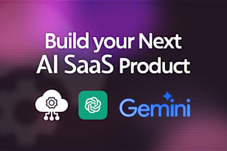 help you build your next ai saas website and mobile app