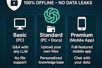 install run build any gpt or llm on local device, mobile or PC