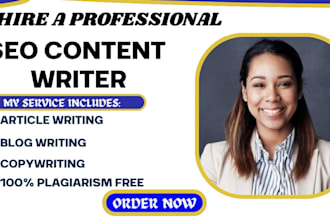 write engaging SEO content, blog post, articles for real estate , tech and saas
