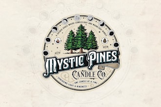 create a logo, mystical, spiritual, mandala, sacred geometry