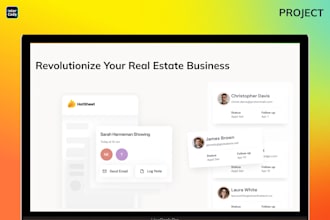 do a real estate CRM platform development with ai