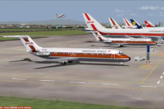 create detailed aviation design projects from livery project and other