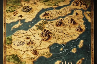 make a fantasy map for your dnd game