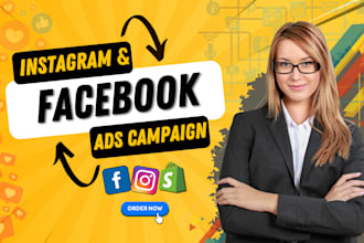 set up facebook and instagram ads for leads and sales