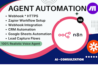 zapier zap, makecom scenario, n8n API integration automation workflow setup CRM