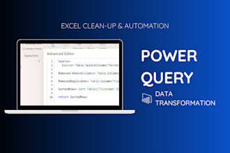clean and transform your data using power query
