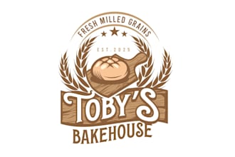 design creative bakery logo for your company
