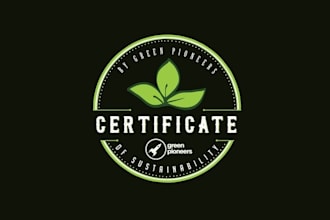 design eco friendly planet themed logo