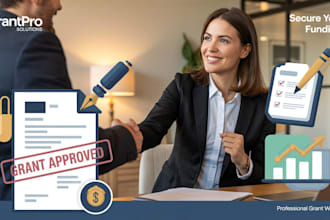grant research, grant proposal writing, business plan and application help
