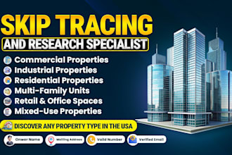 do bulk skip tracing and commercial properties skip tracing