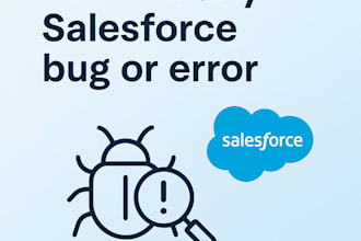 fix any salesforce bug or error in lightning, apex, or flow