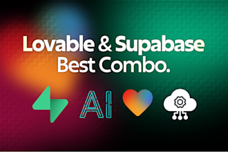 develop your ai product with lovable, bolt, replit and supabase