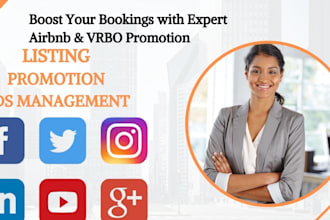promote your airbnb listing, airbnb promotion and vrbo for booking