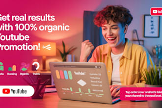 organic youtube promotion for your video to grow your views
