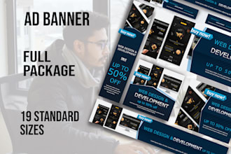 design web banners ads and social cover