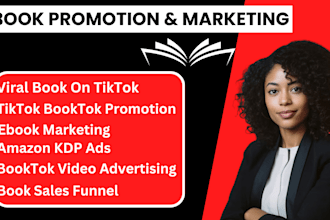 tiktok booktok promotion ebook marketing amazon kdp ads build book sales funnel