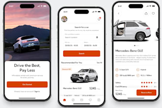 develop car rental app car rental website car app rental app car auction app