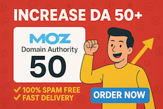 increase moz domain authority using high authority seo backlinks