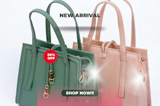 l design bags with tech pack, cad pattern and 3d models